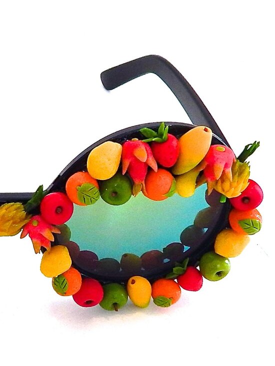 GASOLINE GLAMOUR FRUIT PUNCH WILDE CATERPILLAR SUNGLASSES ???????? main image 7